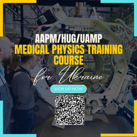 Educational course for medical physicists in Ukraine